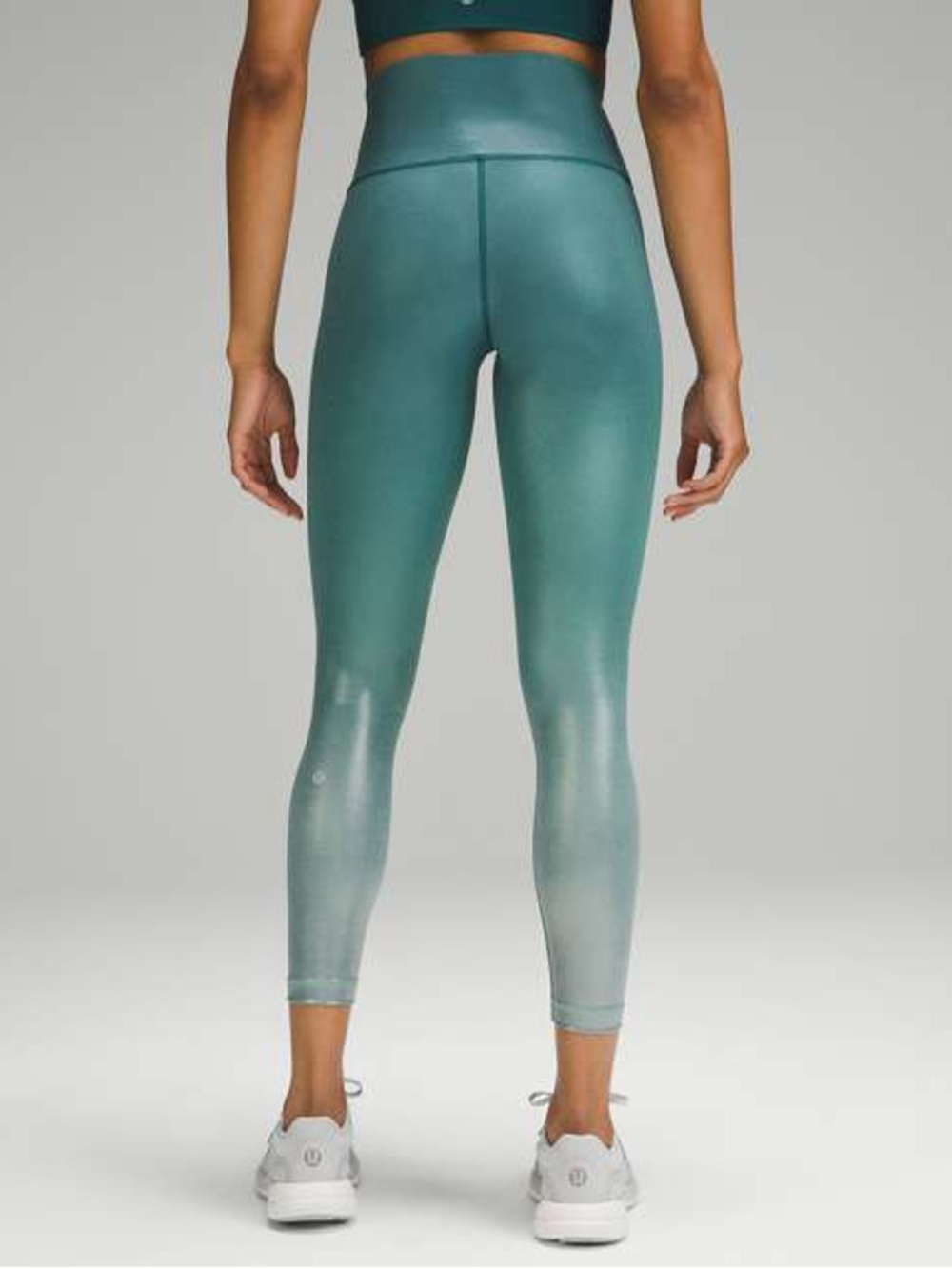 NWT Lululemon Wunder Train High-Rise Tight 25" Foil Size 6 - Picture 2 of 12
